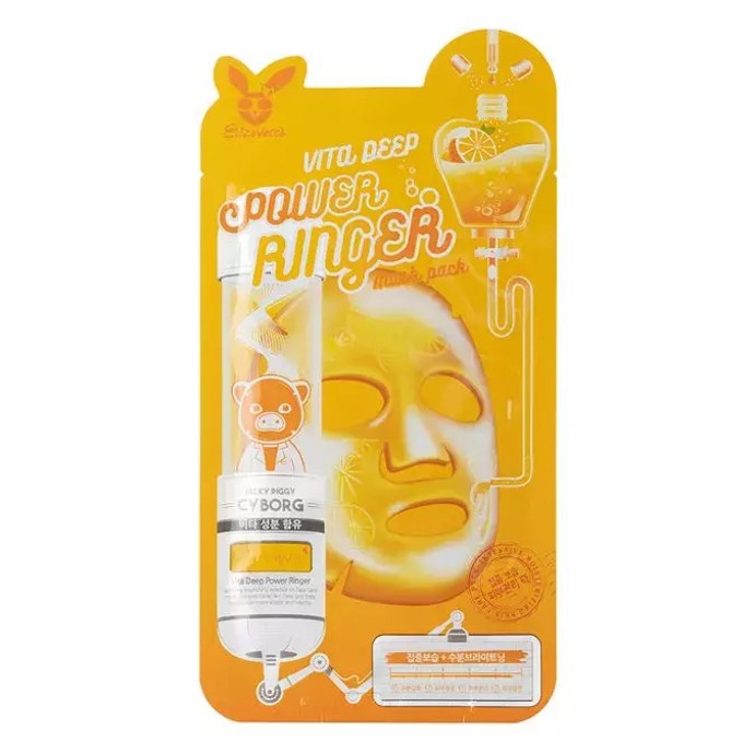 Plátýnková maska s vitamíny, Elizavecca, 50 Kč