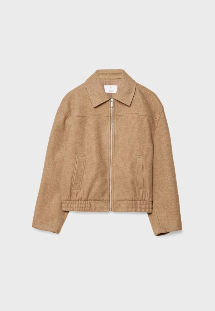 Bunda bomber, Stradivarius, 799 Kč