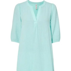 Mušelínové šaty s volánem, Bonprix, 1099 Kč