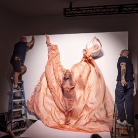 Focení Iriny Shayk.