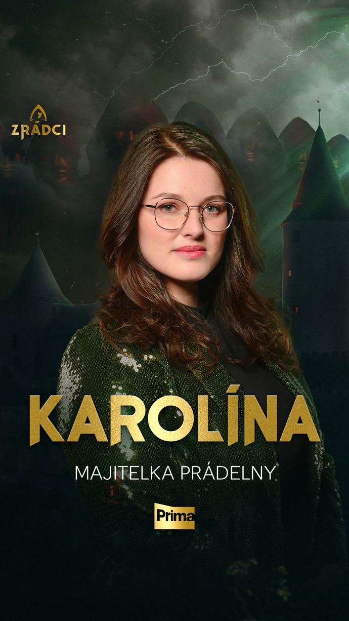 Karolína bude další účastnicí Zrádců.