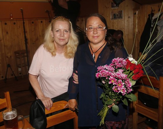 Hana Krampolová a její sestra Marie Kotová na snímku z roku 2018.