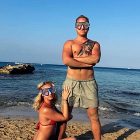 Denisa Grossová a Filip Hořejš, připomněli legendární fotku Felixe Slováčka.