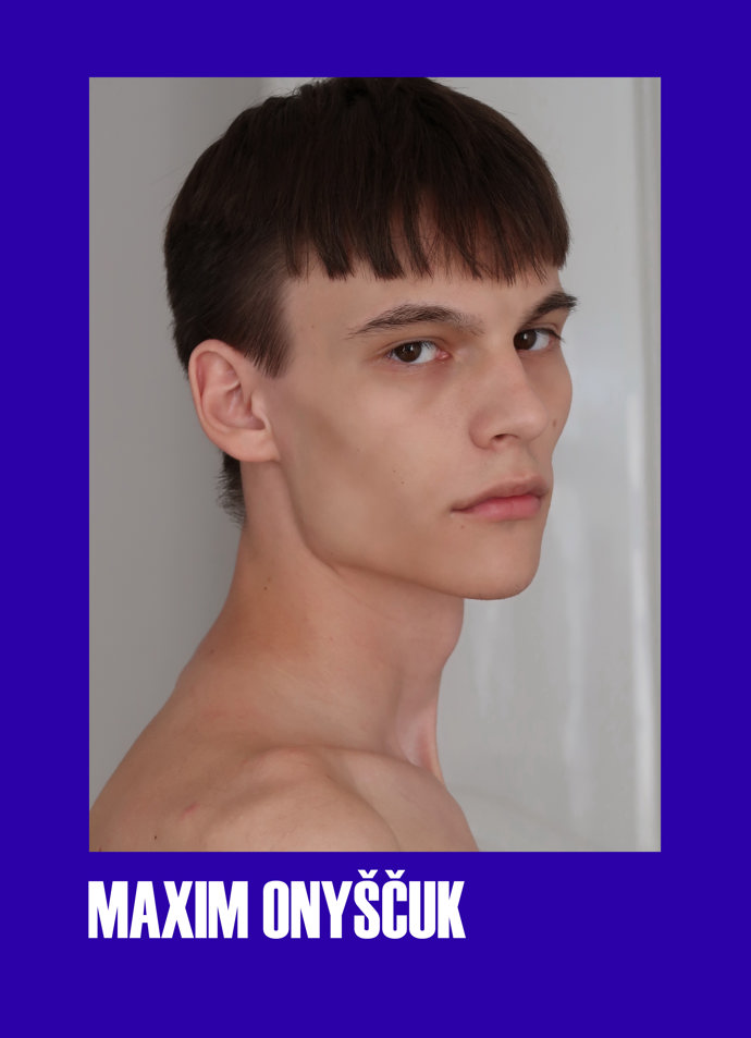 Finalista Elite Model Look ČR a SR 2025, Maxim Onyščuk.