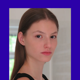 Finalistka Elite Model Look ČR a SR 2025, Monika Kovaľová.