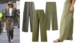 Objevili jsme ideální kalhoty na konec léta: Vsaďte na trendy khaki barvu a užijte si maximální pohodlí