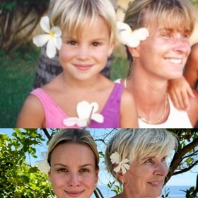 Patricie Solaříková ukázala maminku, rozdíl mezi fotkami je 30 let.