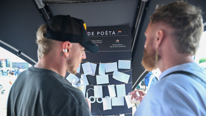 FOTO: Pošta plná vzkazů.