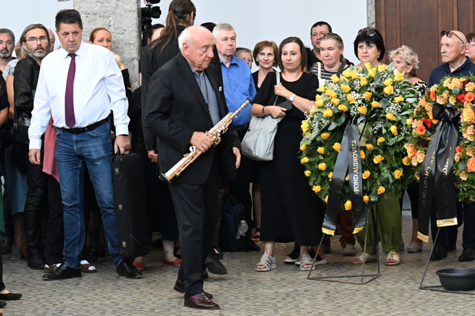 Felix Slováček naposled zahrál Jiřímu Krampolovi.