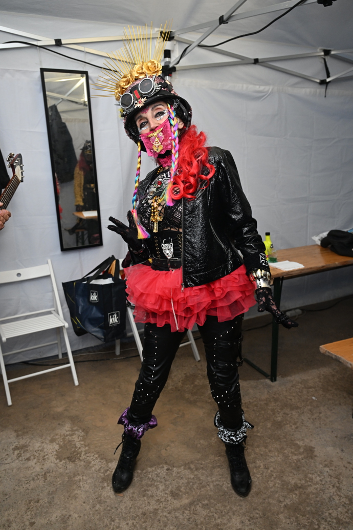 Jana Kratochvílová alias Uriel zvolila vytříbený outfit.