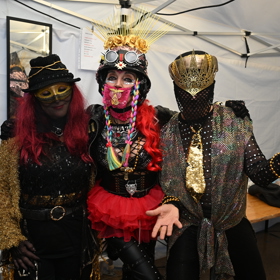 Jana Kratochvílová alias Uriel vždy překvapuje svými outfity.