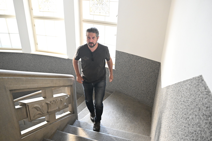 K soudu přišel Noskovou podpořit její partner Jan Kolman.