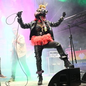 Prague Pride roztančila a rozezpívala Jana Kratochvílová alias Uriel.