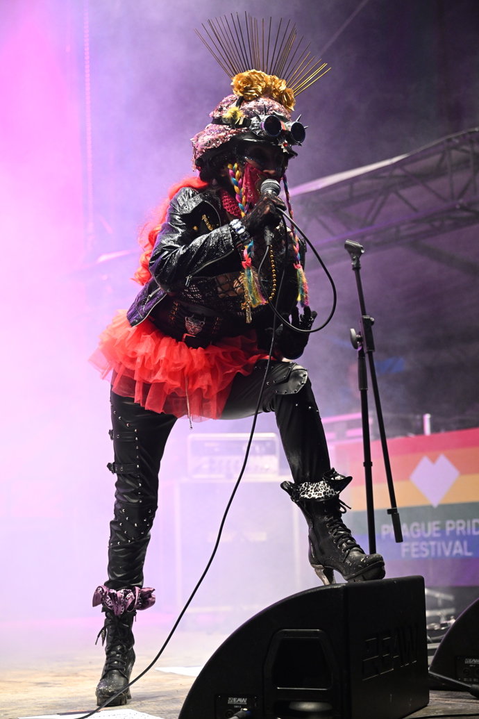Jana Kratochvílová alias Uriel má svůj styl.