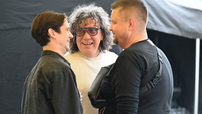 FOTO: Richard Genzer na party.