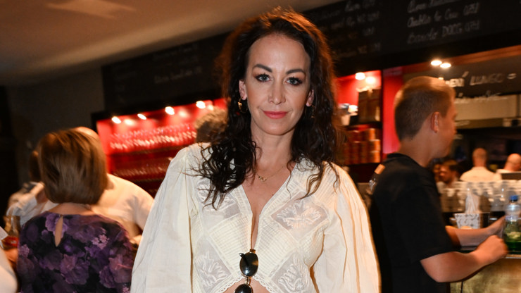 Agáta Hanychová na premiéře show Love2Dance.