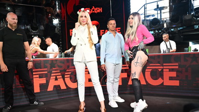 FOTO: Marianna Schreiber a PlayStation Princess si to rozdají v kleci.