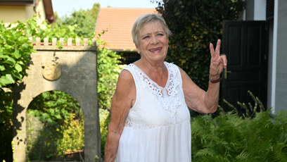 FOTO: Jaroslava Obermaierová dorazila v dobré náladě.