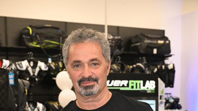 FOTO: Martin Dejdar na otevření prodejny Bauer.