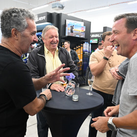 Mezi kamarády panovala skvělá nálada.