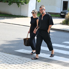 Bořek Slezáček ukázal svou partnerku Žanetu Suchánkovou. 