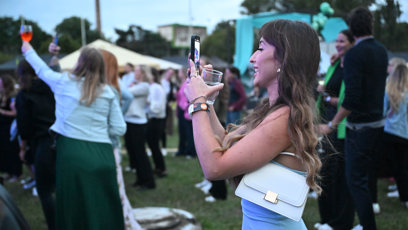 FOTO: Eliška-Jana Auerová si party televize Prima užívala.