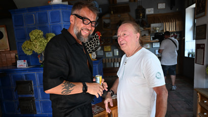 FOTO: Bořek Slezáček a Petr Janda.