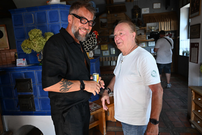 Bořek Slezáček a Petr Janda.