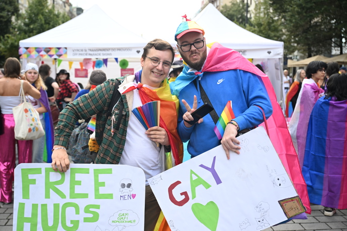 Prague Pride 2025 byl plný rozmanitých oblečků. 