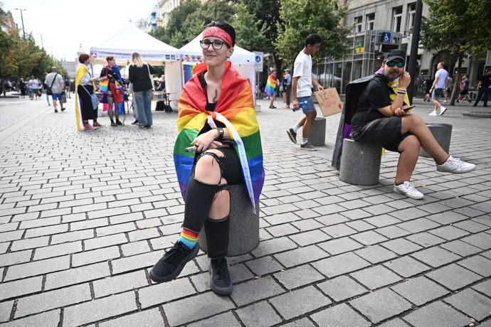 Prague Pride 2025 byl plný rozmanitých oblečků. 