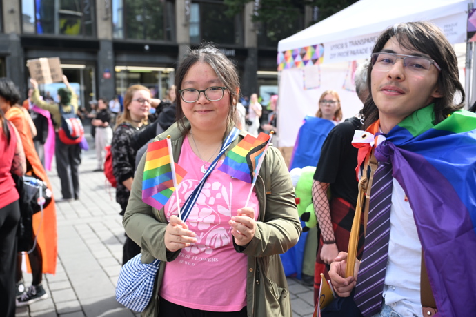 Prague Pride 2025 byl plný rozmanitých oblečků. 
