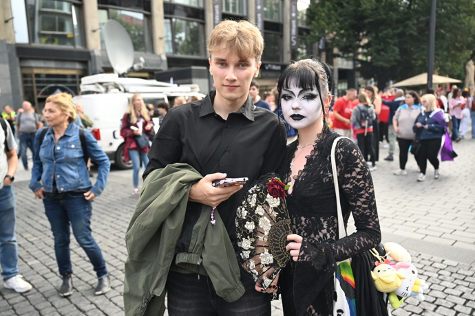 Prague Pride 2025 byl plný rozmanitých oblečků. 