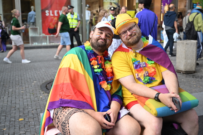 Prague Pride 2025 byl plný rozmanitých oblečků. 