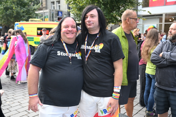 Prague Pride 2025 byl plný rozmanitých oblečků. 