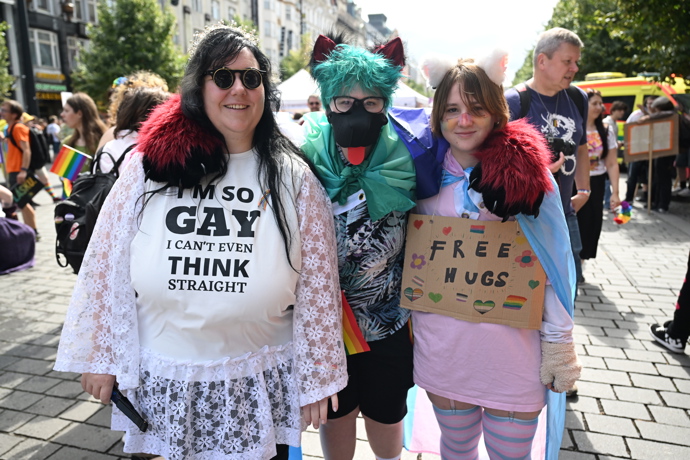 Prague Pride 2025 byl plný rozmanitých oblečků. 