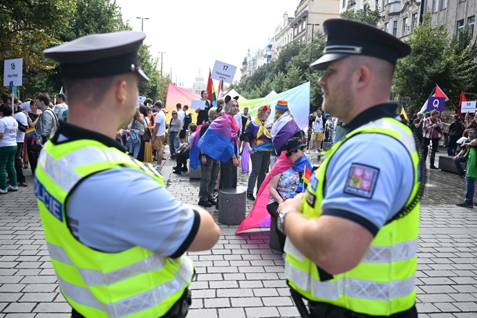 Prague Pride 2025 byl plný rozmanitých oblečků. 