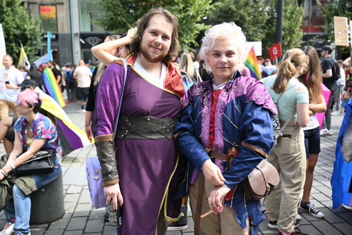 Prague Pride 2025 byl plný rozmanitých oblečků. 