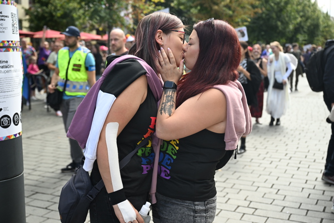 Prague Pride 2025 byl plný rozmanitých oblečků. 