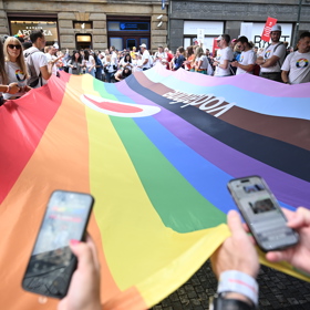 Prague Pride 2025 byl plný rozmanitých oblečků. 