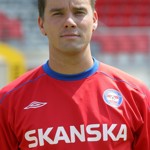 Na snímku v brněnském dresu z roku 2005 je patrné, že má Petr Švancara gel ve vlasech.