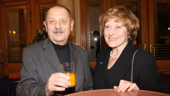 Oldřich Vlach s manželkou Janou