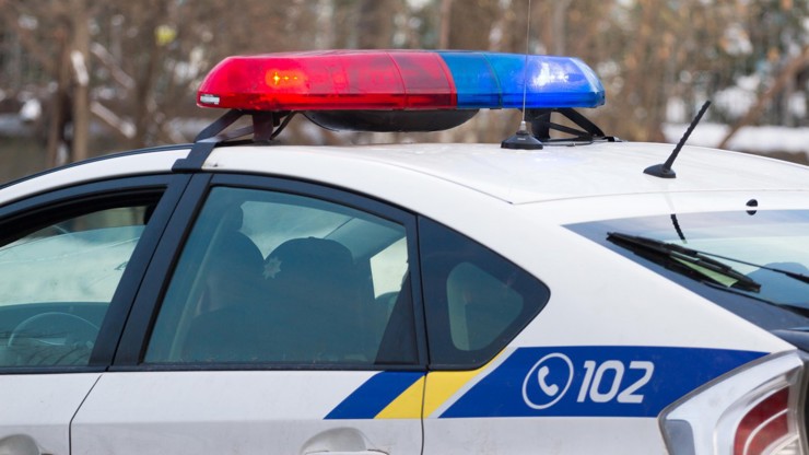 Policie na Ukrajině.