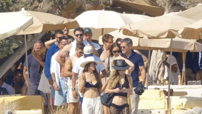 FOTO: Mezi přáteli byla Rita Ora, Matt Damon a další.