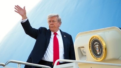 FOTO: Donald Trump vyrazil na Aljašku.