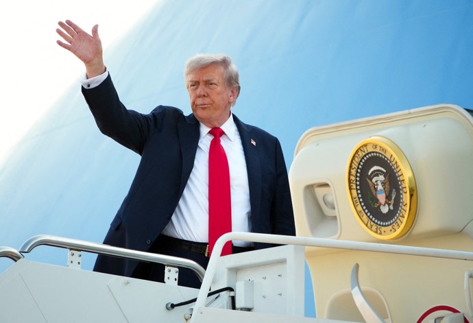 Donald Trump vyrazil na Aljašku.
