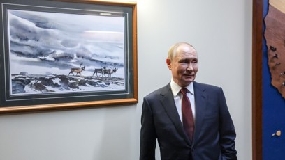 FOTO: Vladimir Putin označil Ukrajince za bratrský národ, se kterým mají Rusové společné kořeny.
