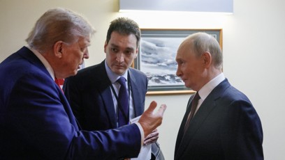 FOTO: Mnozí si myslí, že na Aljašku ruská hlava státu poslala dvojníka.