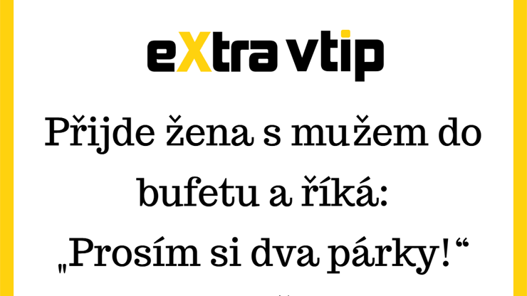 Prodavač měl na mysli přílohu, ale žena měla na mysli úplně někoho jiného...
