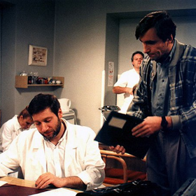 Tomáš Töpfer si zahrál lékaře - zubaře Přemysla Krále.