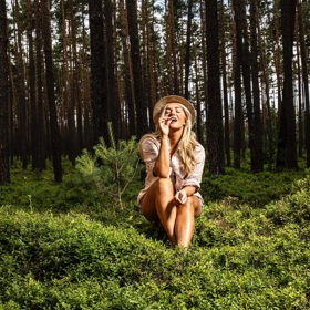 Taťána Kuchařová v kampani Ministerstva životního prostředí.